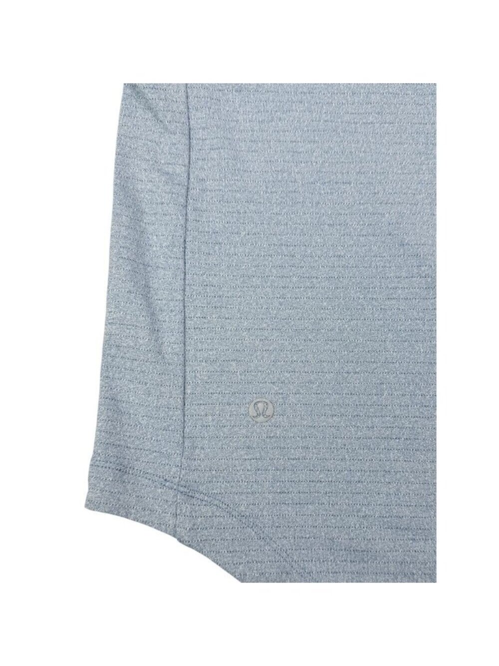 Lulelemon Men's Drysense Short Sleeve Shirt In Heathered Regatta Blue - Picture 8 of 8